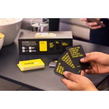 Social Sabotage: An Awkward Party Game by BuzzFeed, Includes 500 Hilariously Awkward Cards To Post On Social Media, For 3 or More Players