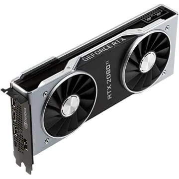 NVIDIA GeForce RTX 2080 Ti Founders Edition 11GB GDDR6 PCI Express 3.0 Graphics Card with Free Battlefield V Combo