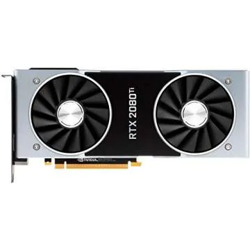 NVIDIA GeForce RTX 2080 Ti Founders Edition 11GB GDDR6 PCI Express 3.0 Graphics Card with Free Battlefield V Combo