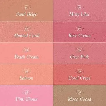 dasique Mood Blur Lip Pencil | A smooth creamy texture with hydration | Multipurpose for cheeks | Vegan (07 Rose Cream)