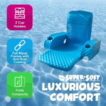 Floating Pool Chair with Cup Holders - TRC Recreation