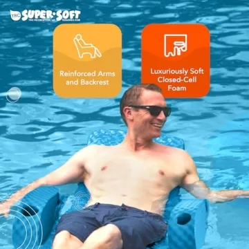 Floating Pool Chair with Cup Holders - TRC Recreation