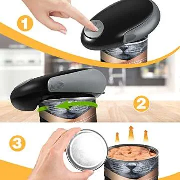 Electric Can Opener for Seniors and Easy Cooking