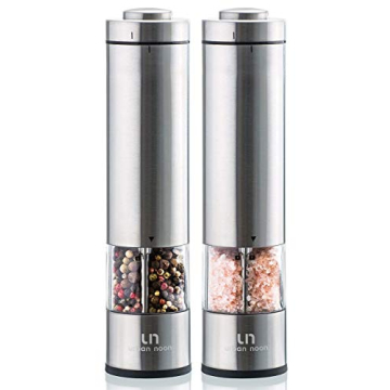 Automatic Salt and Pepper Grinder Set with Light