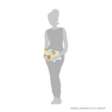 Rilakkuma San-X Original Plays with Dino Laydown Series Plush - Soft Green - 15-inch Plush