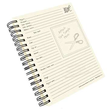 Yarn it! Knitting & Crochet Journal - Organize Your Projects Effortlessly