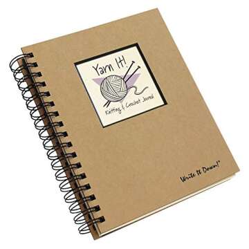 Yarn it! Knitting & Crochet Journal for Creators