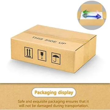 Kikunum Colorful Glass Plant Watering Globes - Set of 4