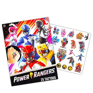 Power Rangers Coloring Book Super Set with Stickers and Activities