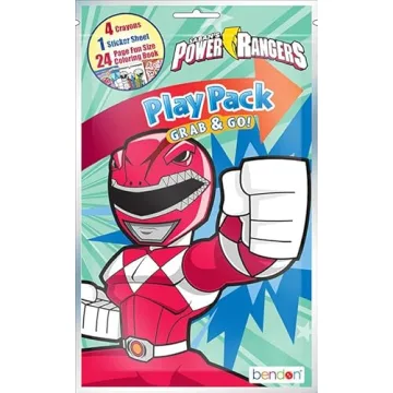 Power Rangers Coloring Book Super Set with Stickers and Activities