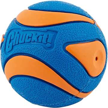 Chuck It Dog (3 Pack) Ultra Squeaker Ball, Large, All Breed Sizes
