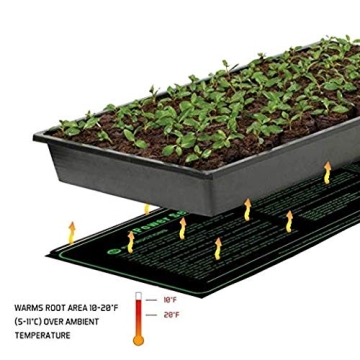 iPower 2-Pack Seedling Heat Mat for Plant Growth and Pets