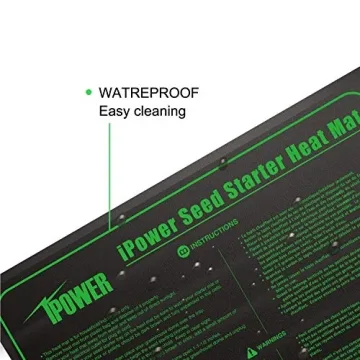 iPower 2-Pack Seedling Heat Mat for Plant Growth and Pets