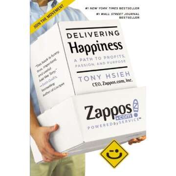 Tony Hsieh's Delivering Happiness: A Path to Profits, Passion, and Purpose Book