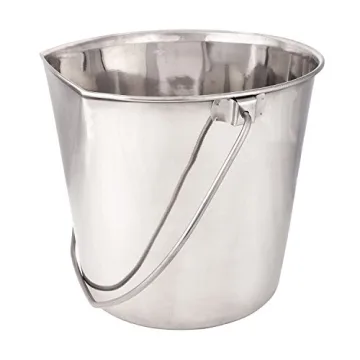Pro Select Stainless Steel Pet Pail Highly Durable for Kennels
