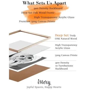 iHery Audrey Hepburn Luxury Fashion Wall Art 12x16 Inch