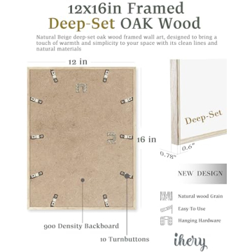 iHery Audrey Hepburn Luxury Fashion Wall Art 12x16 Inch