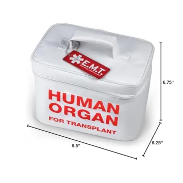 Genuine Fred, E.M.T Insulated Lunch Tote - The Original Emergency Meal Transportation, Waterproof Lined Bag to Store & Transport Meals, Snacks & More- White Elephant Gift - Perfect for Medical Workers