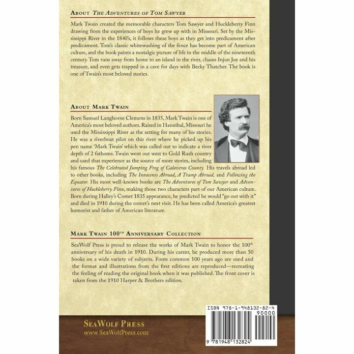 Tom Sawyer Classic Edition with Original Artwork