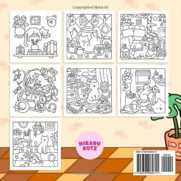 Cat Moments: Meow Life Coloring Book for Adults and Teens - Perfect for Relaxation