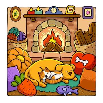 Cat Moments Coloring Book for Adults and Teens - Relaxation Art