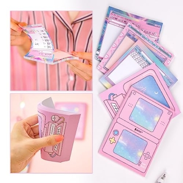 KOOBOOK Kawaii Memo Pads 50 Sheets Cute Office Supplies