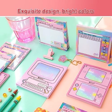 KOOBOOK Kawaii Memo Pads 50 Sheets Cute Office Supplies