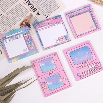 KOOBOOK Kawaii Memo Pads 50 Sheets Cute Office Supplies