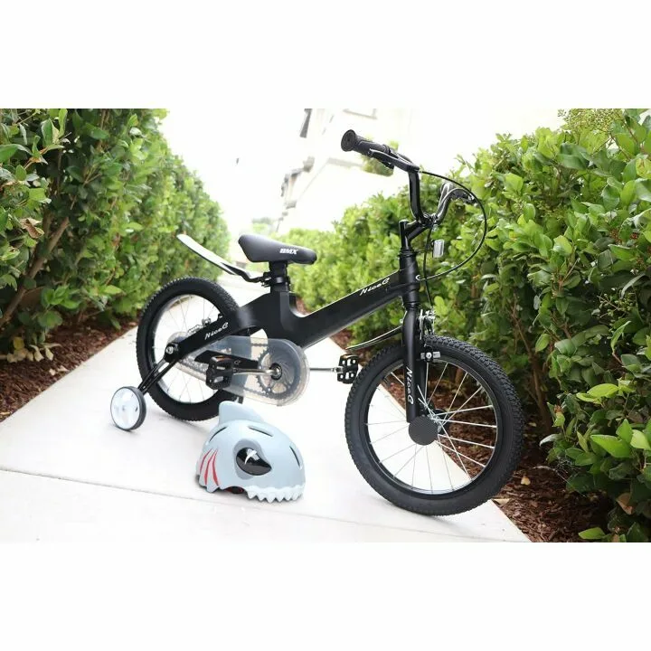 Kids BMX Mountain Bike with Training Wheels & Brakes
