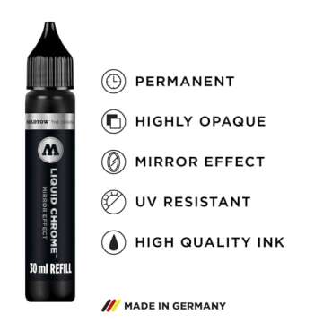 Molotow Liquid Chrome Refill - High-Gloss Effects 30ml