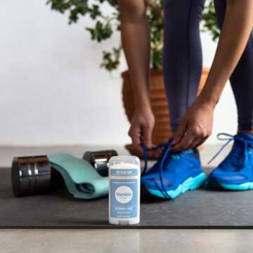 HUMBLE BRANDS Original Formula Aluminum-free Deodorant. Long Lasting Odor Control with Baking Soda and Essential Oils, Spring Awakening, 3-Pack