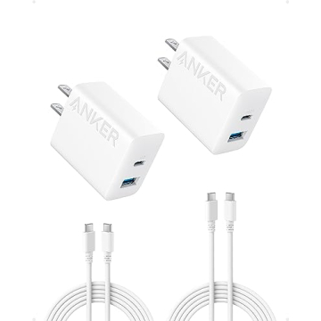 Anker iPhone 16 Fast Charger Block 2-Pack