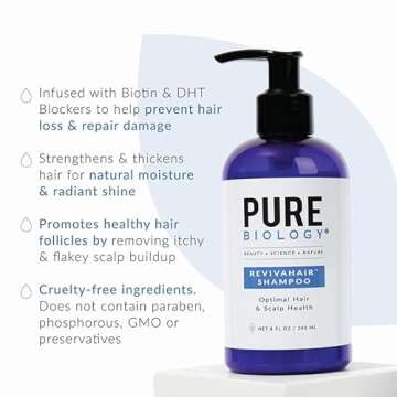 Premium Hair Growth Shampoo for Thinning Hair Treatment