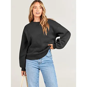 Stylish Crew Neck Pullover for Trendy Comfort