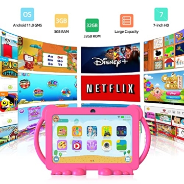 YOBANSE Kids Tablet 7 inch - Durable, Fun & Educational