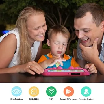 YOBANSE Kids Tablet 7 inch - Durable, Fun & Educational