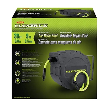 Flexzilla Retractable Air Hose Reel Heavy Duty Lightweight