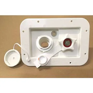 Valterra Gravity/City Water Fill Dish Check Valve for RVs and Marine