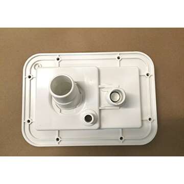 Valterra White Gravity City Water Fill Dish Check Valve RV Trailer Marine