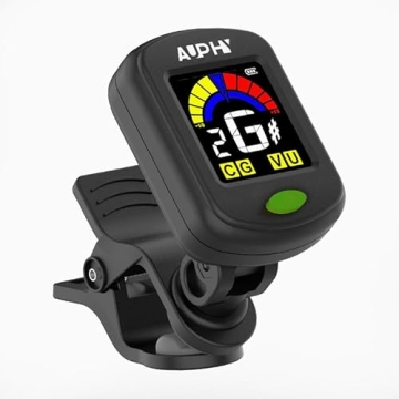 AUPHY Rechargeable Guitar Tuner with Multi Instrument Modes