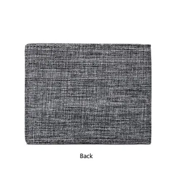Mens Minimalist Slim Fabric Wallet with RFID Protection