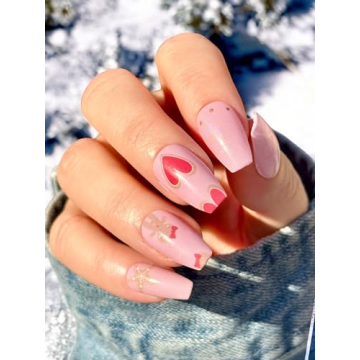 TOUGH GIRLS | 20 Exquisite Gel Nail Polish Strips w/Application Accessories - No UV/LED Lamp Require...