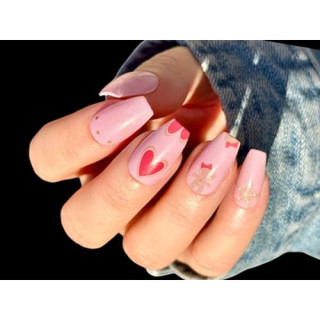 TOUGH GIRLS Gel Nail Polish Strips - Holiday Gingerbread & Gold