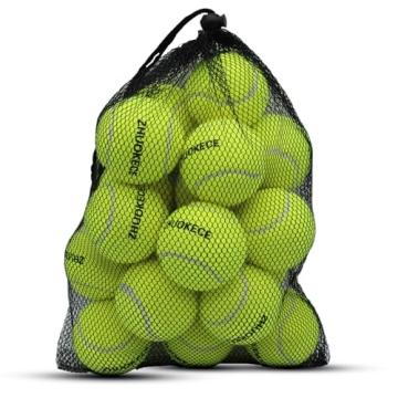 ZHUOKECE 18 Pack Tennis Balls for Training & Pets