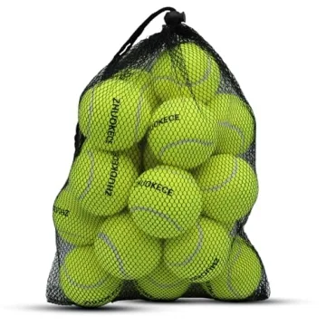 ZHUOKECE 18 Pack Tennis Balls for Training & Pets
