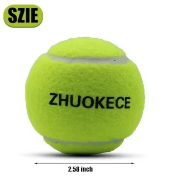 ZHUOKECE 18 Pack Tennis Balls for Training & Pets