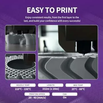 OVERTURE TPU Filament 1.75mm Flexible TPU Roll, 95A Soft 3D Printer Filament, 1kg Spool (2.2 lbs), Dimensional Accuracy +/- 0.02 mm (TPU Gray)