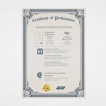 Camco TastePURE RV Water Filter - Clean Water Anywhere