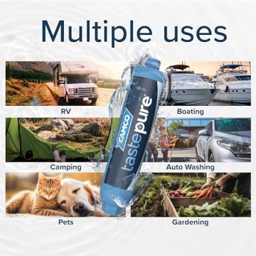 Camco TastePURE RV Water Filter - Clean Water Anywhere