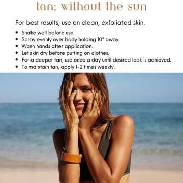 Body Drench Quick Tan Bronzing Spray Medium-Dark 6 Ounce (177ml) (2 Pack)